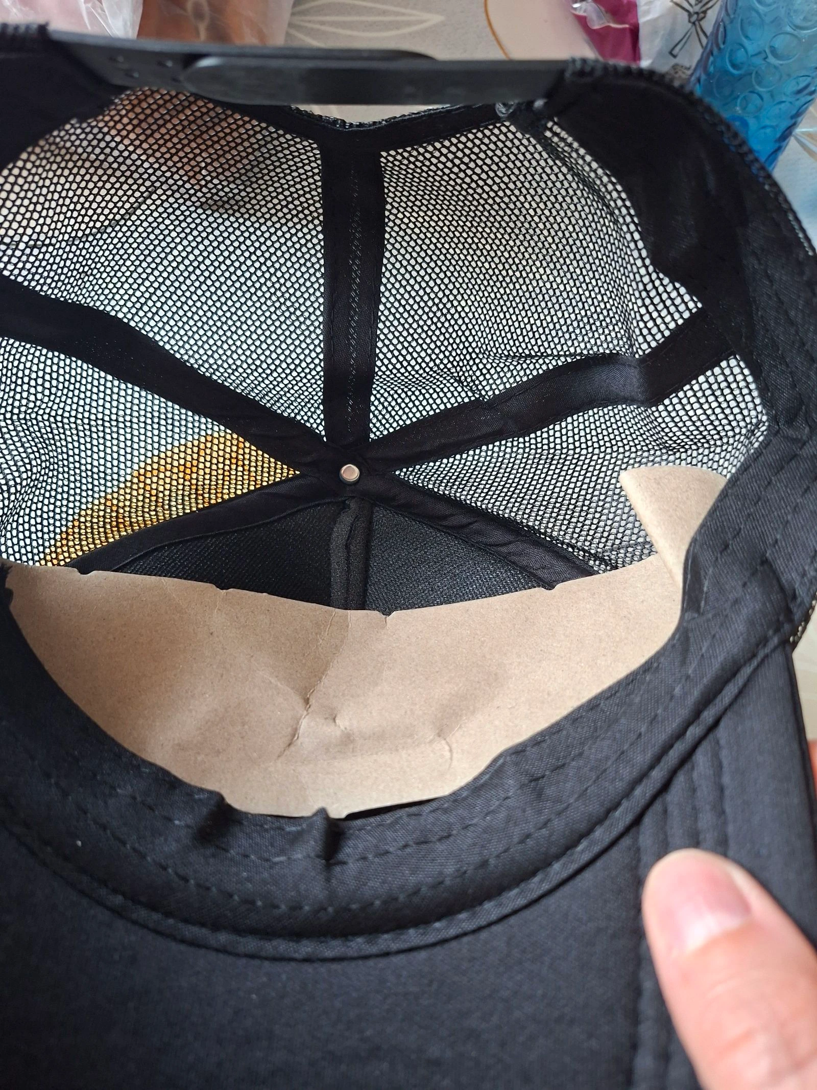 Boné trucker preto "67 Six Seven" – photo 3